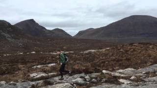 Quinag Mountain Run in Assynt [upl. by Bascio]