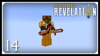 How To Play FTB Revelation  Redstone Arsenal Armor  E14 Modded Minecraft For Beginners [upl. by Sukcirdor]