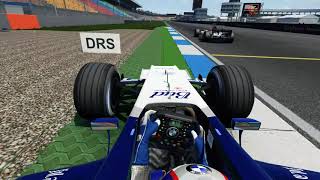 ASSETTOCORSA THE BEST RACE IVE HAD WITH THE AI F1 2004 MOD MONTOYA VS SATO [upl. by Melesa448]