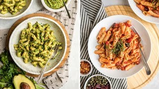 Cozy Vegan Pasta Recipes Quick amp Easy [upl. by Sherwin474]