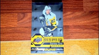 MY GREATEST RELEASE DAY BREAK EVER  201920 Upper Deck Series 1 Hockey Hobby Box Break [upl. by Eadmund]