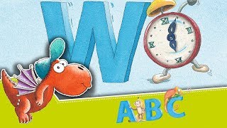 Der kleine Drache Kokosnuss und die Buchstaben W – Alphabet lernen – Lernvideo für Kinder [upl. by Nhguahs]