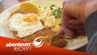 Wo gibt es das beste Schnitzel Hamburg auf dem SchnitzelPrüfstand  Abenteuer Leben  kabel eins [upl. by Salba917]