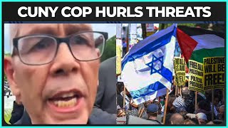 LUNATIC Cop Loses It On Pro Peace Protestors [upl. by Fry]