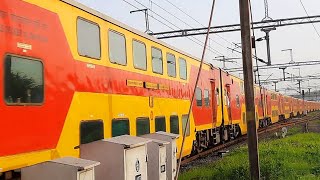 22738 Hisar  Secunderabad superfast express  12932 Mumbai Central  Ahmedabad AC Double decker exp [upl. by Ade211]