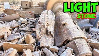 How light stone crushing crushing stonecrushing asmr [upl. by Valentijn376]