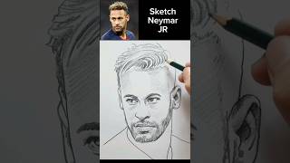 Drawing Neymar short scoccer [upl. by Ramedlab]