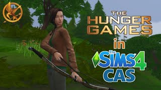 Hunger Games CAS Part 1🏹 Sims 4  SimSkeleton [upl. by Nirrok]