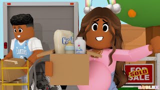 📦🍼Couples MOVING DAY Going SHOPPING for the BABY Roblox Bloxburg Roleplay roleplay [upl. by Ecineg273]