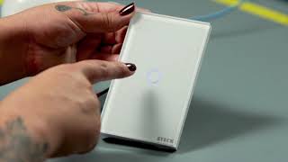 Linha Smarteck®  Como instalar seu Interruptor Touch WiFi [upl. by Ahseina811]