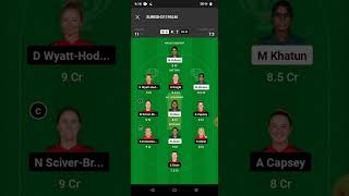 BDW vs ENW Dream11 Prediction  ENG vs BAN Dream11 Prediction  Bangladesh vs England Dream11 Team [upl. by Ecinnaj]