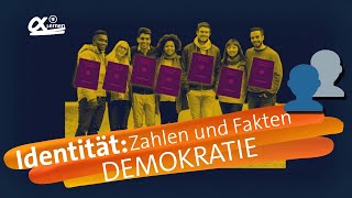 Identität Zahlen und Fakten  alpha Lernen erklärt Demokratie [upl. by Quinton]