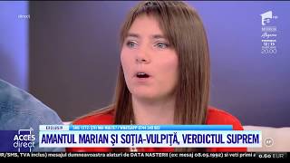 Marian și Vulpița verdictul testului poligraf quotNu am întreținut relații intime cu Veronicaquot [upl. by Hazlip]