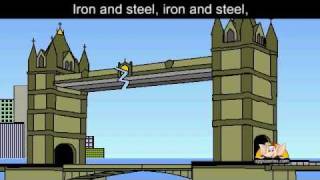 London Bridge with Lyrics  Nursery Rhyme‬ [upl. by Nivad]