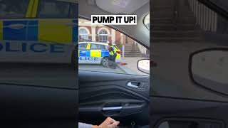 Police officer loving Pump It Up by Endor 🕺💃 house music dancemusic housemusicalllifelong [upl. by Thurlough]