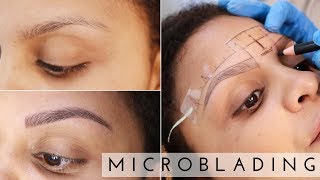 MICROBLADING  Mi experiencia ¿Vale la pena [upl. by Uwton]