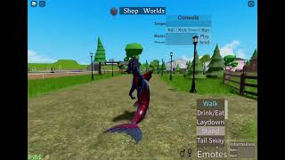 Testing hippogrifftigerwolfaqua horse and unicornhorse world Roblox [upl. by Caspar519]