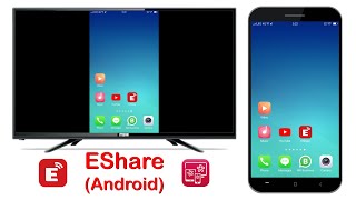 EShare Android  Connect your Android Phone to Android Smart LED TV Using EShare [upl. by Grover707]