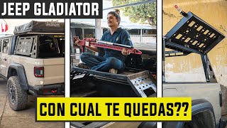 💪BED RACKS para Jeep GLADIATOR  Overland [upl. by Ocirema178]