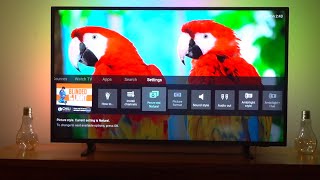 Philips Ambilight 4K TV Picture Settings Apps amp Lights Overview [upl. by Vincenz181]