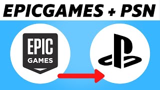 How to Connect Epic Games to Playstation Network 2024 [upl. by Goldberg]