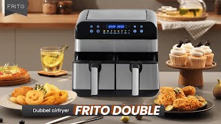 Dubbel airfryer FRITO DOUBLE [upl. by Annazus]