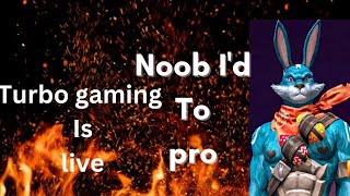 Noob Id to pro in cs rank 🤑🤑 turbo gaming is live redeem code giveaway [upl. by Henke]