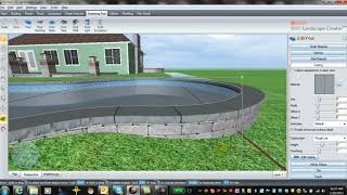 How To Draw A Pool amp Pool Patio in UVision [upl. by Ehling]