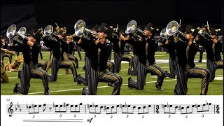 Carolina Crown 2016 Mellophone Feature [upl. by Oicnerolf]