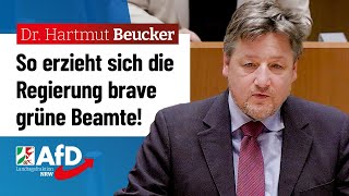 So erzieht sich die Regierung brave grüne Beamte – Dr Hartmut Beucker AfD [upl. by Norword419]