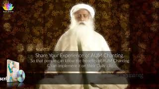 Sadhguru AUM Meditation Chanting 21 times daily [upl. by Waxman301]