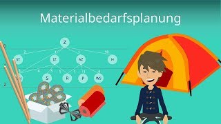 Materialbedarfsplanung  Bedarfsermittlung Erzeugnisstruktur durch Baukastenstückliste erfassen [upl. by Hamforrd879]