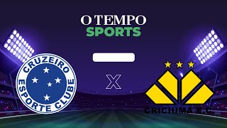 CRUZEIRO x CRICIÚMA  Veja AO VIVO a transmissão da partida pelo Campeonato Brasileiro [upl. by Nedloh]