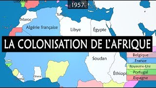 La colonisation de lAfrique  Résumé sur cartes [upl. by Perkins]