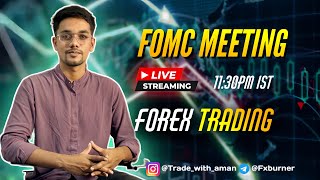 FOMC NEWS  XAUUSD LIVE TRADING  FOREX LIVE TRADING  180924 tradewithaman16 [upl. by Monte]