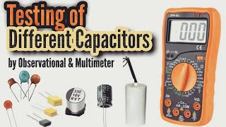 How to test capacitors by Digital Multimeter by SUN innovative [upl. by Popelka]