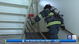 Fight For Air Climb supports Lung Association [upl. by Haley181]