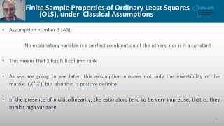 Basic Regression Analysis with Time Series Data  SWB open online statistics courses [upl. by Aiyt]