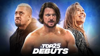 25 greatest debuts of all time WWE Top 10 special edition May 18 2023 [upl. by Leuneb]