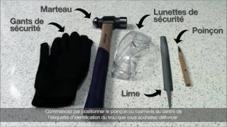 Défoncer une ouverture pour un robinet sur un évier SILGRANIT®  5 étapes simples [upl. by Edgardo]