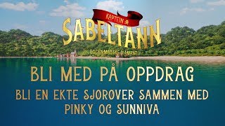 Bli en ekte sjørøver sammen med Sunniva og Pinky 🏴‍☠️😄 [upl. by Ireland150]