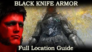 Black Knife Armor Set Location amp how to get to Ordina Liturgical Town in my Elden Ring Easy Guide [upl. by Leonanie]