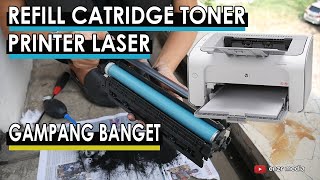 Printer Laser Toner Tank Pertama di Dunia Review HP Neverstop Laser MFP 1200W  Indonesia [upl. by Aekahs]