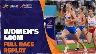 Womens 400m Final  Munich 2022  Femke Bol [upl. by Errecart]