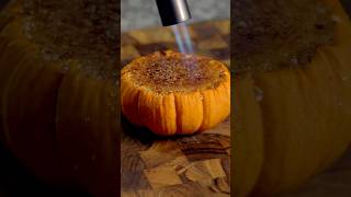 Crème Brûlée INSIDE Mini Pumpkins [upl. by Vesta]