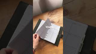 Filofax flip through  ready for October filofax [upl. by Delfeena]