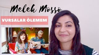 Melek Mosso  Vursalar Ölemem cover Reaction Video [upl. by Hsan342]