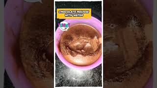 CREAMY CHOCOLATE MOUSSE WITH ONLY 2 INGREDIENTSNO EGGNO CREAMNO SUGAR CHOCOLATE MOUSSE AT HOME [upl. by Dichy]