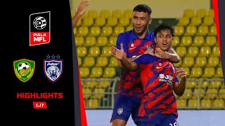 Kedah Darul Aman FC B 03 Johor Darul Tazim II  LJ7  Highlights Piala MFL 2023 [upl. by Avictor]