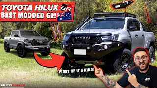 Best MODDED Hilux GR in AUSTRALIA  Toyota Hilux GR  4X4 BIG BUILD [upl. by Enna714]